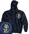 ISSDC Logo #1 Embroidered - Sweat-Shirt #2 Hooded Zip-Up