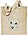 Jack Russell Terrier Portrait #2 Embroidered Tote Bag #1 - Click for More Information