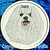 Collie Portrait BT2492 Embroidery Patch - Click for More Information