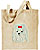 Maltese Embroidered Tote Bag #1 - Click for More Information