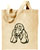 Poodle Embroidered Tote Bag #1 - Click for More Information