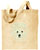 Westie Embroidered Tote Bag #1 - Click for More Information