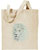 White Lion High Definition Portrait #4 Embroidered Tote Bag #1 - Click for More Information