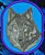 Grey Wolf High Definition Portrait #2 Embroidery Patch - Click for More Information