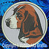 Beagle BT2298 - 8" Extra Large Embroidery Patch