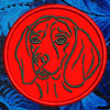 Beagle Portrait #1 - 4" Medium Embroidery Patch
