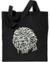 Bichon Frise Portrait #1 Embroidered Tote Bag #1