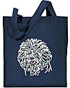 Bichon Frise Portrait #1 Embroidered Tote Bag #1