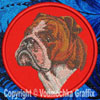 Bulldog BT2363 - 6" Large Embroidery Patch