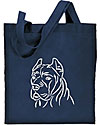 Cane Corso - Italian Mastiff Portrait #1 Embroidered Tote Bag #1