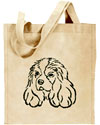 Cavalier King Charles Spaniel Portrait #1 Embroidered Tote Bag#1