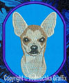 Chihuahua - BT3108 - 4" Medium Embroidery Patch