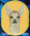 Chihuahua - BT3108 - 4" Medium Embroidery Patch