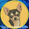 Chihuahua - BT3993 - 4" Medium Embroidery Patch