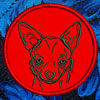 Chihuahua Portrait #1 - 4" Medium Embroidery Patch
