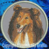 Collie BT2492 - 7" Extra Large Embroidery Patch
