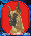 Great Dane BT2296 - 8" Extra Large Embroidery Patch