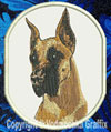 Great Dane BT2296 - 4" Medium Embroidery Patch