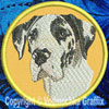 Great Dane BT3109 - 6" Large Embroidery Patch