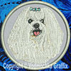 Maltese BT2290 - 3" Small Embroidery Patch