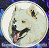 Samoyed BT2361 - 7" Extra Large Embroidery Patch