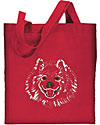 Samoyed Portrait #1 Embroidered Tote Bag #1