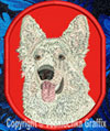 Shiloh Shepherd HD Portrait #2 - 4" Medium Size Embroidery Patch