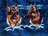 German Shepherd High Definition Portrait #1 - Original 18X24