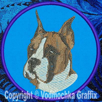 Boxer BT2299 - 3" Small Embroidery Patch - Click Image to Close