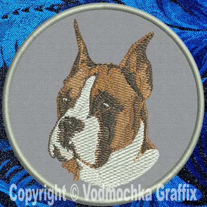 Boxer BT2299 - 3" Small Embroidery Patch - Click Image to Close