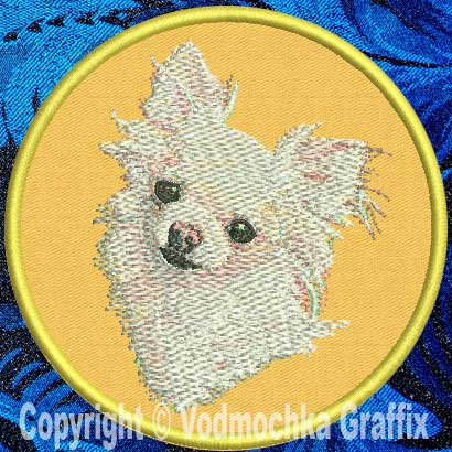 Chihuahua BT3989 - 4" Medium Embroidery Patch - Click Image to Close