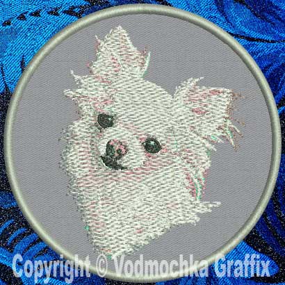 Chihuahua BT3989 - 4" Medium Embroidery Patch - Click Image to Close