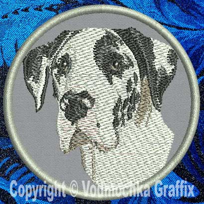 Great Dane BT3109 - 4" Medium Embroidery Patch - Click Image to Close
