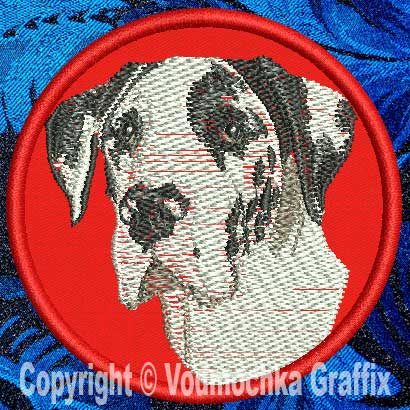Great Dane BT3109 - 4" Medium Embroidery Patch - Click Image to Close