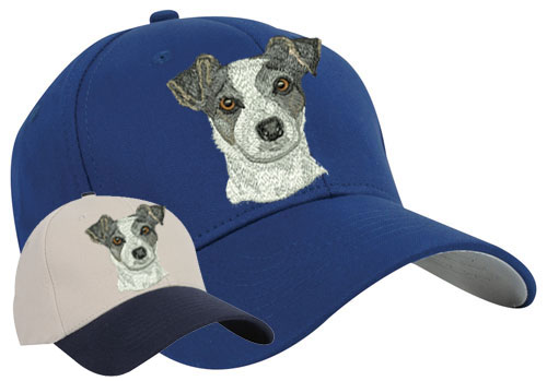Jack Russell Terrier HD Portrait #3 Embroidered Hat #1 - Click Image to Close