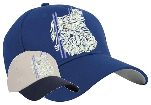 Maltese Agility #2 Embroidered Hat #1 - Click Image to Close