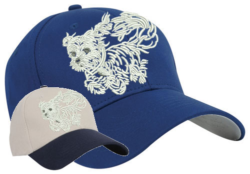 Maltese Agility #4 Embroidered Hat #1 - Click Image to Close