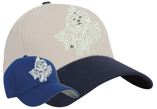 Maltese Agility #5 Embroidered Hat #1 - Click Image to Close
