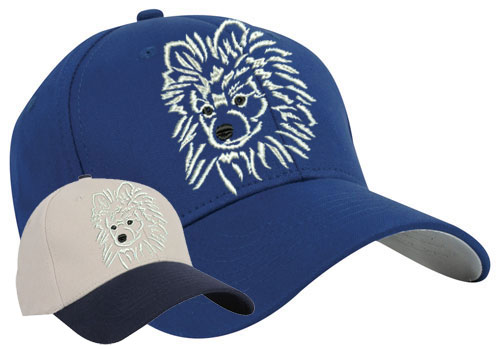 Pomeranian Portrait #2 Embroidered Hat #1 - Click Image to Close