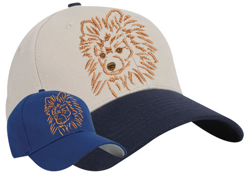 Pomeranian Portrait #3 Embroidered Hat #1 - Click Image to Close