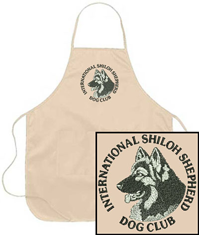 ISSDC Logo #1 - Embroidered Apron#1 - Click Image to Close