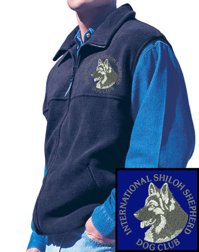 ISSDC Logo #1 - Embroidered Polar Fleece Vest - Click Image to Close