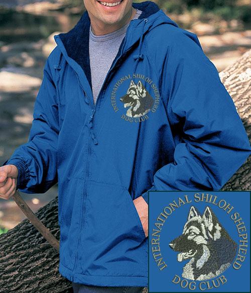 ISSDC Logo #1 - Embroidered Jacket #7 Hooded - Click Image to Close