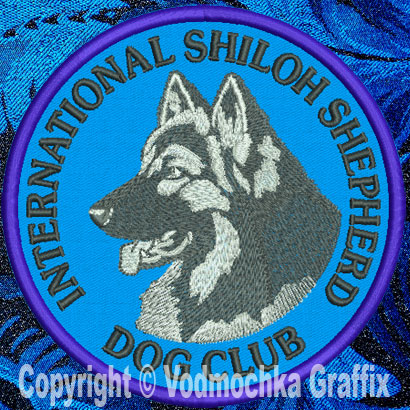 ISSDC Logo #1 - 4" Medium Size Embroidery Patch - Click Image to Close