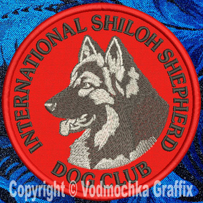 ISSDC Logo #1 - 4" Medium Size Embroidery Patch - Click Image to Close