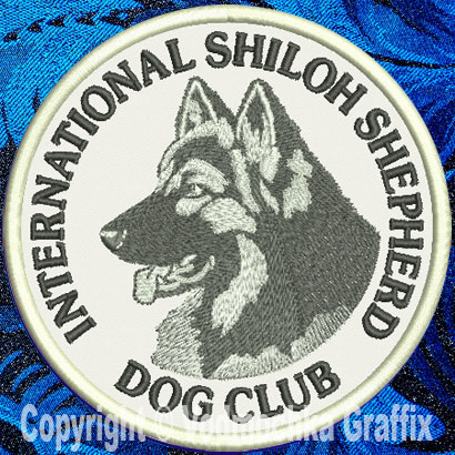 ISSDC Logo #1 - 4" Medium Size Embroidery Patch - Click Image to Close