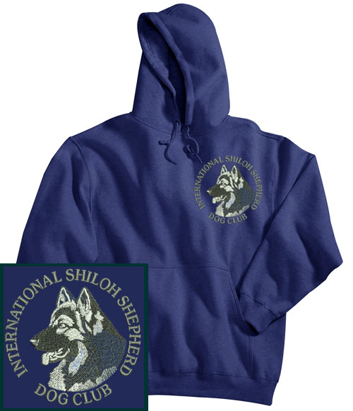 ISSDC Logo #1 Embroidered - Sweat-Shirt #1 Hooded - Click Image to Close