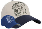 Bernese Mountain Dog Portrait #1 Embroidered Hat #1