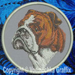 Bulldog BT2363 - 3" Small Embroidery Patch
