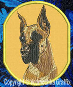 Great Dane BT2296 - 8" Extra Large Embroidery Patch